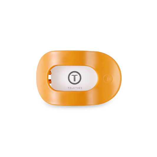 TELETIES - Mango for it! Small Flat Round Hair Clip