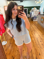 Spring Stripes Short Set (S-L)