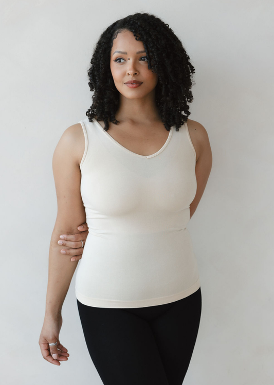 Reversible Ivory Tank (OSFA)