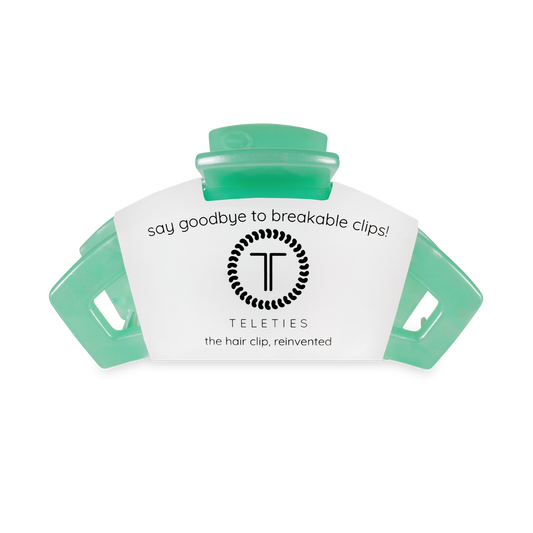 TELETIES - Open Hair Clip | Medium | Spring Splash