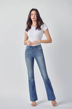 Cello Jeans - Medium Wash Flared Jegging (S-XL)
