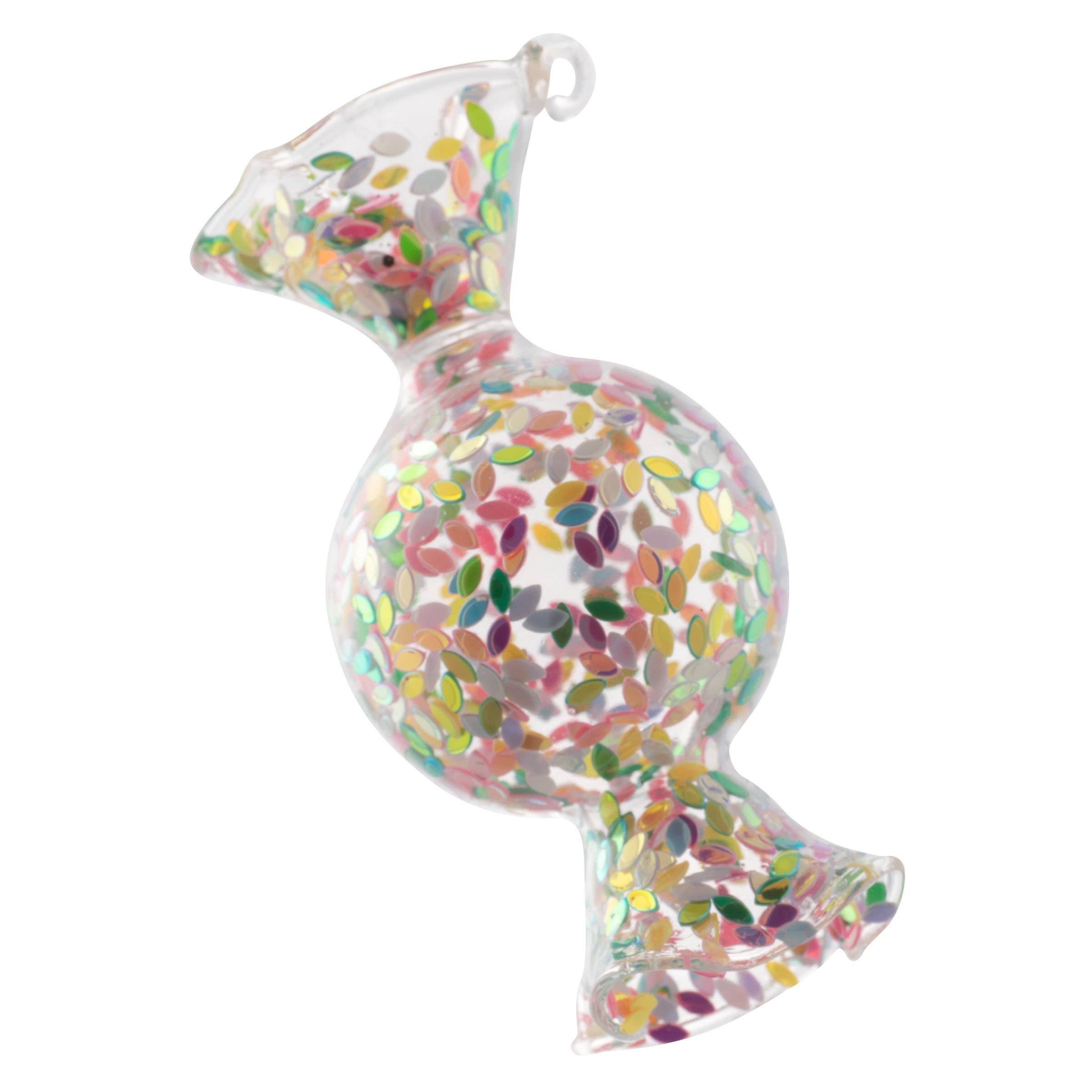 Confetti Wrapped Candy Ornament