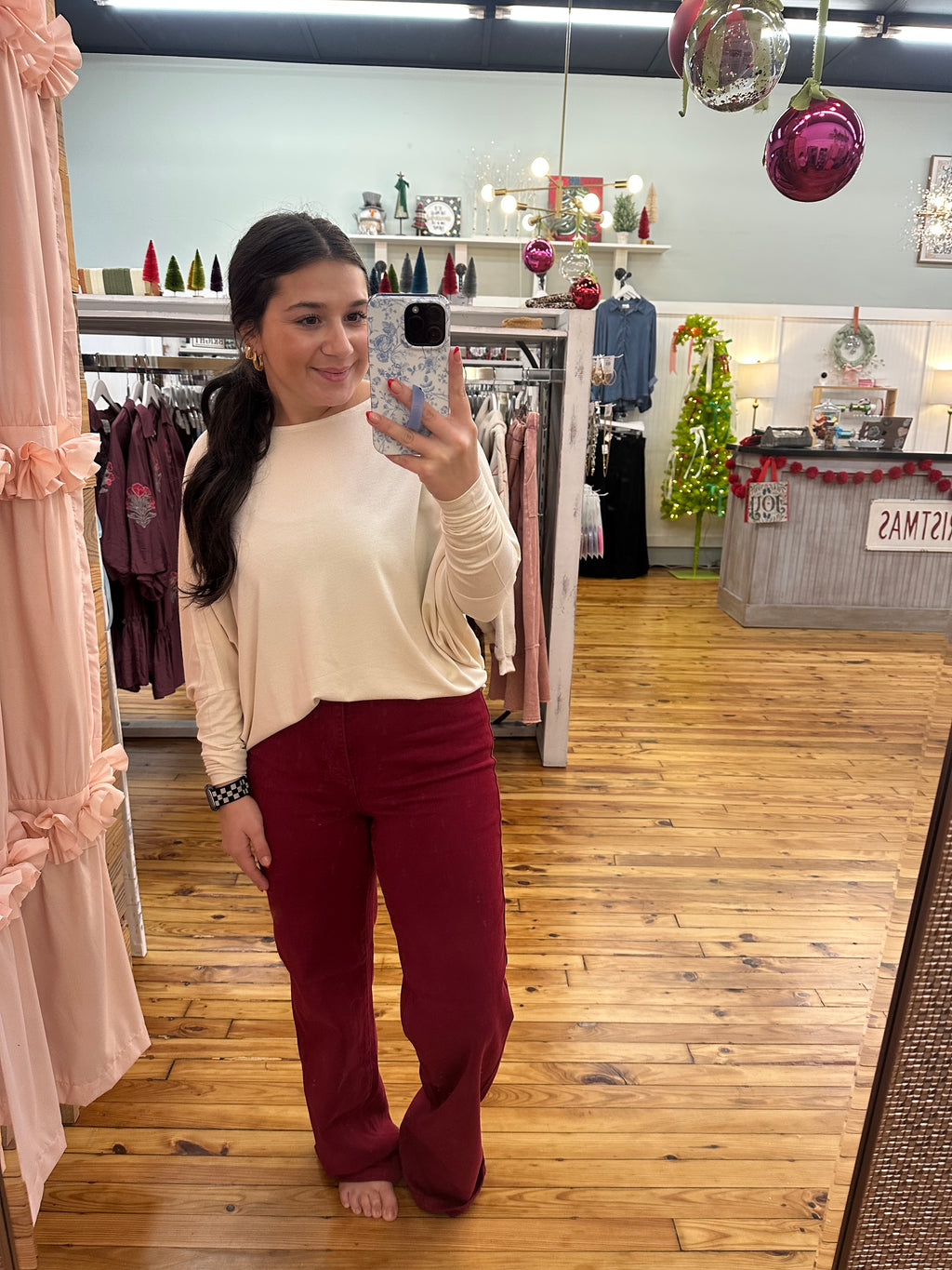 Dolman Long Sleeve Top (S-L)