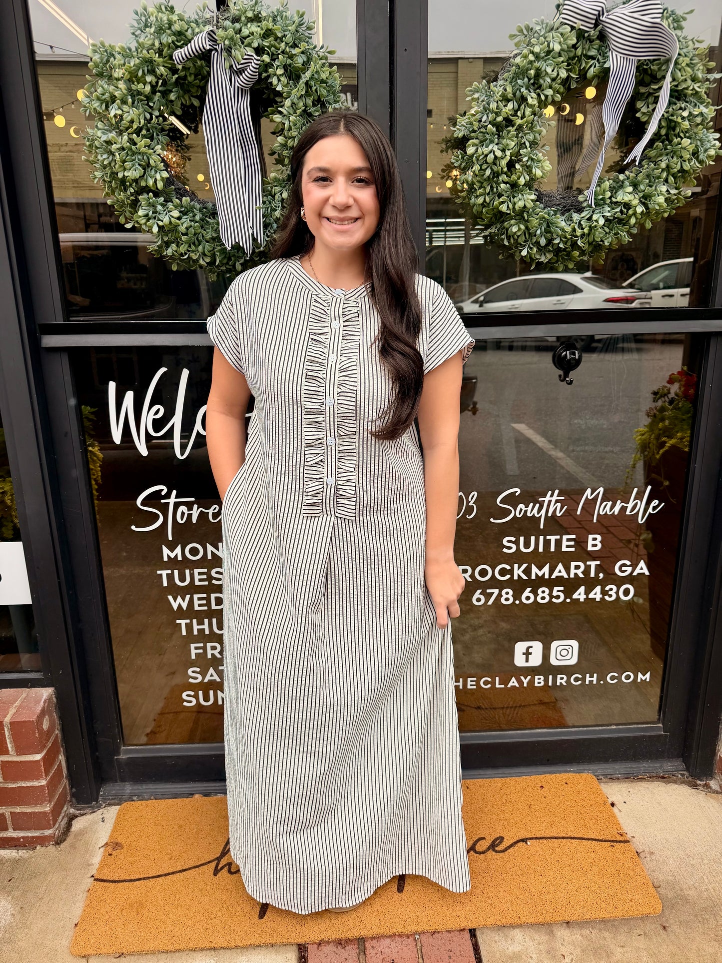 The Sarah Dress(S-XL)