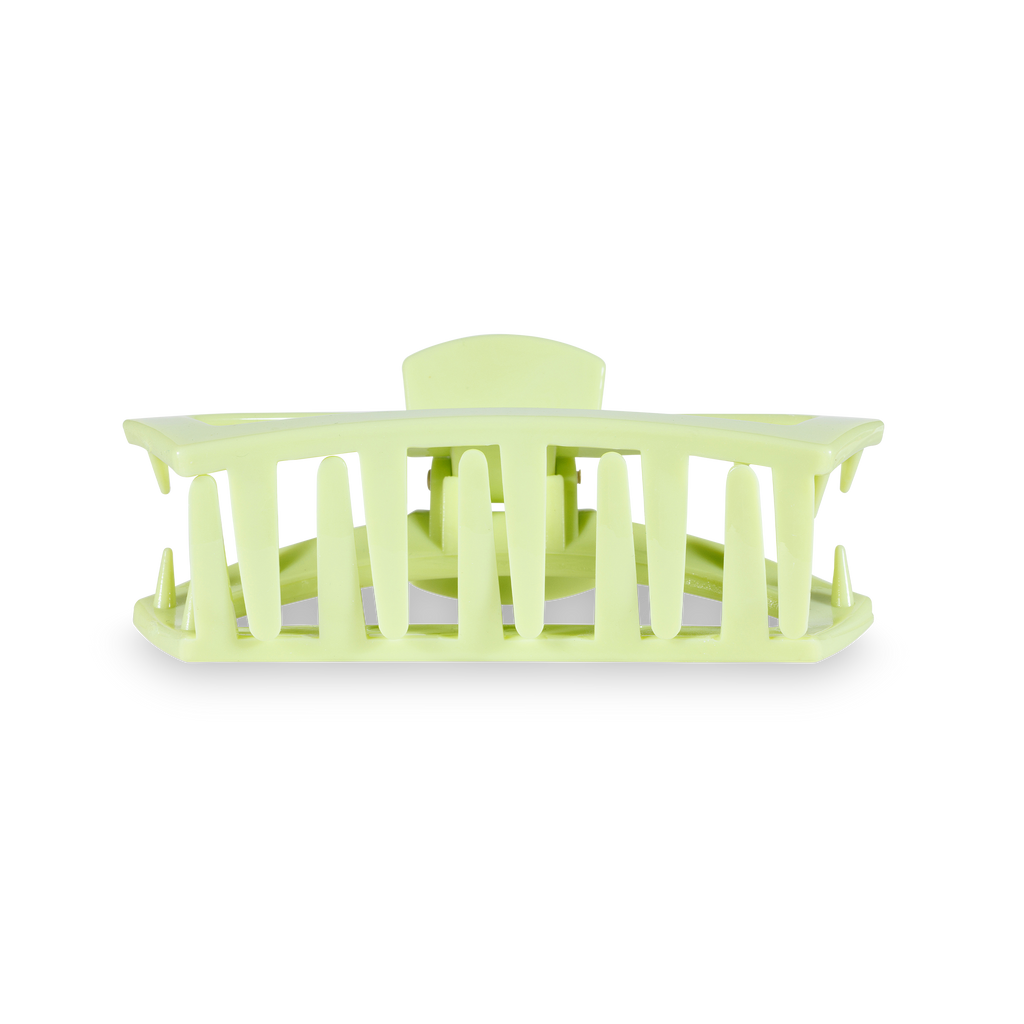 TELETIES - Open Hair Clip | Med. | Aloe, There!