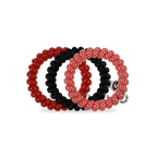 TELETIES - Spiral Hair Coils | Large | Go Dawgs! Hair Ties