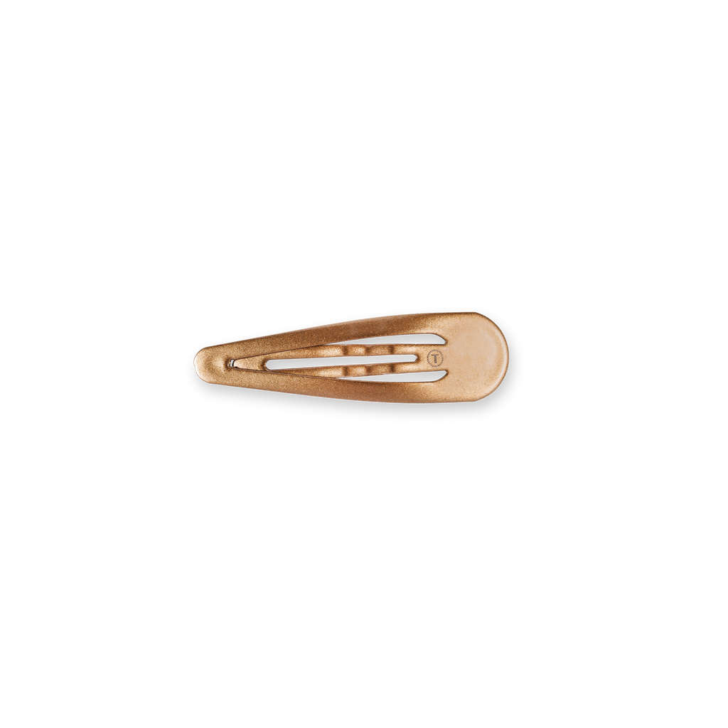 TELETIES - Snap Clip | Bronze | 6 Count
