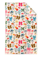 Crae.Home - Rows Of Bows: Double-Sided Dish Towel