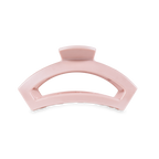 TELETIES - Open Hair Clip | Medium | Pearly Pink