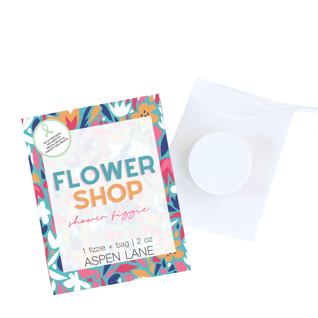 Flower Shop Shower Steamer Fizzie w/ Bag RTS