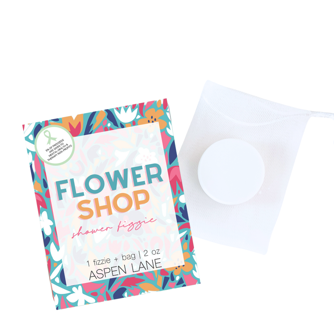 Flower Shop Shower Steamer Fizzie w/ Bag RTS