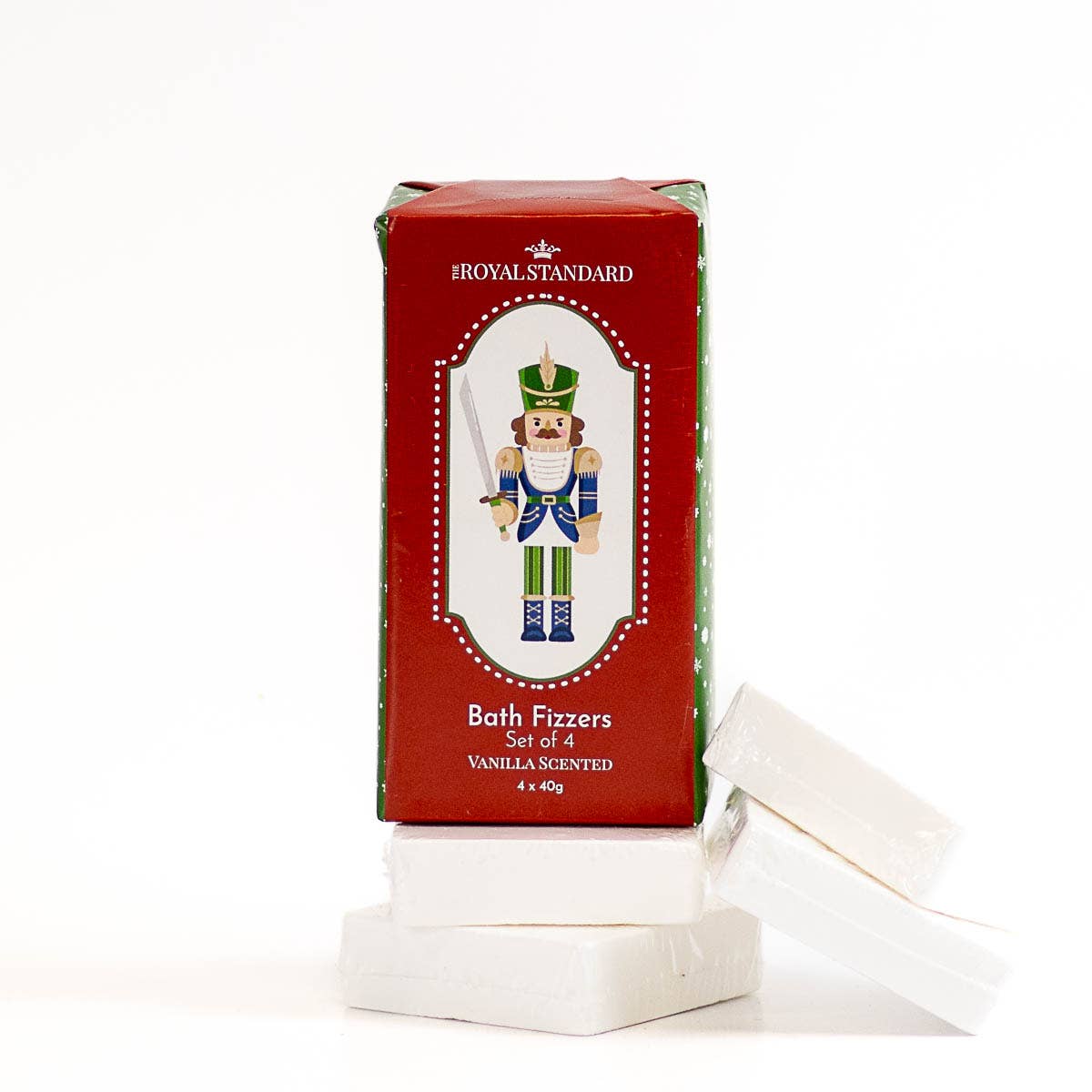 SALE! Christmas Nutcracker Bath Fizzers   (Vanilla Scented)