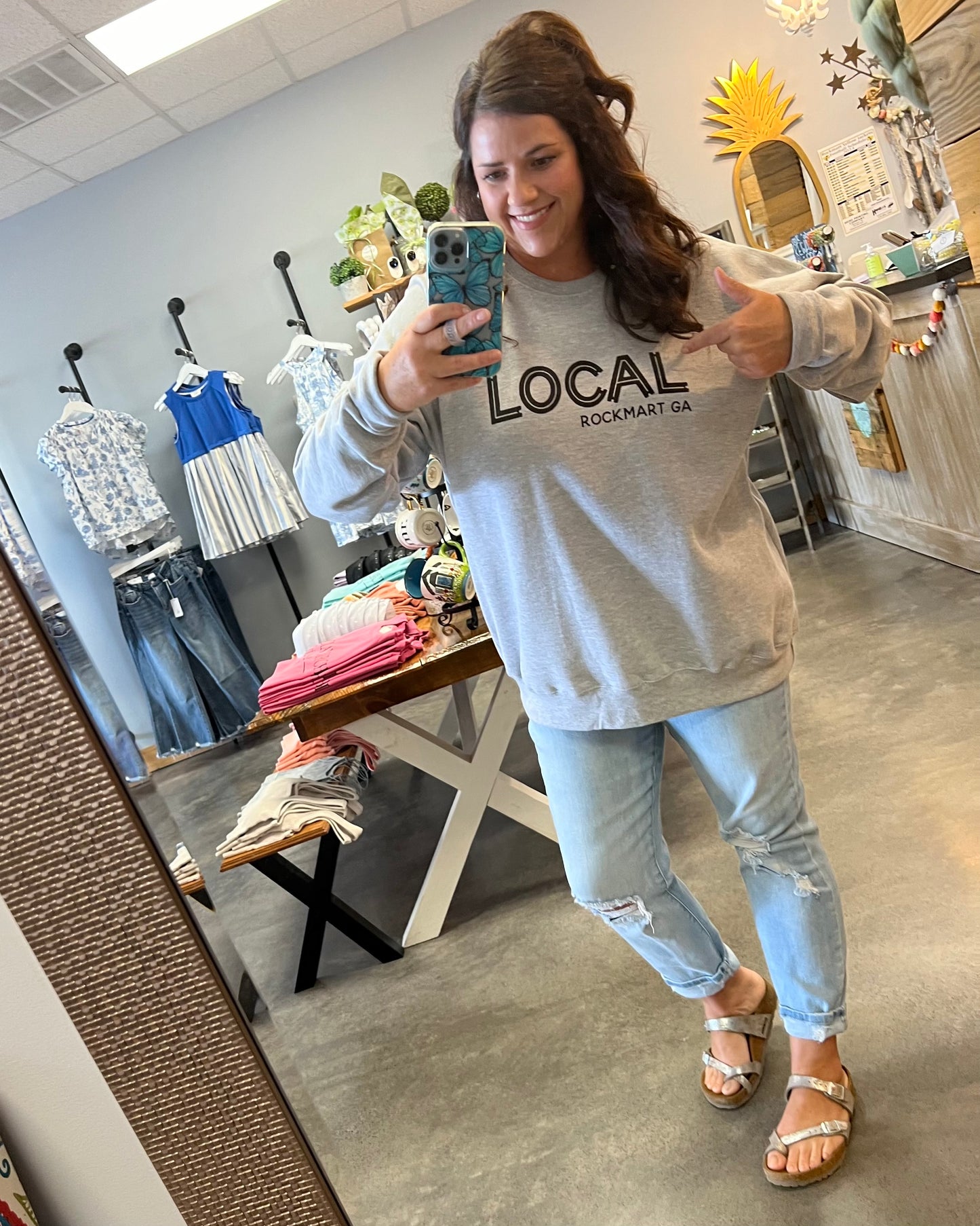 Local Rockmart GA Sweatshirt (S-2X)