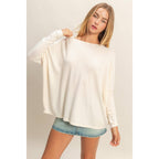 Buttersoft & Cozy Relaxed Fit Dolman Long Sleeve Top (S-L)