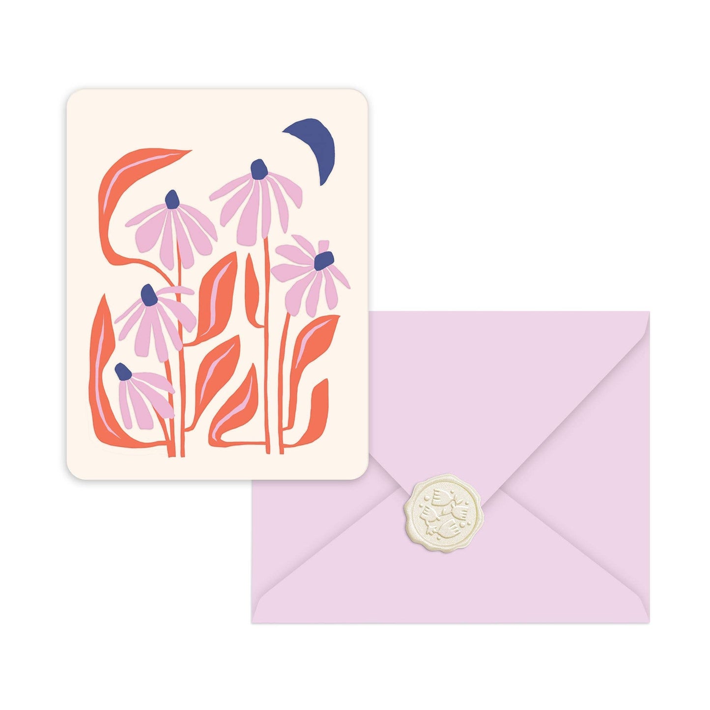 Keep Blossoming Note Cards with Matching Wax Seals