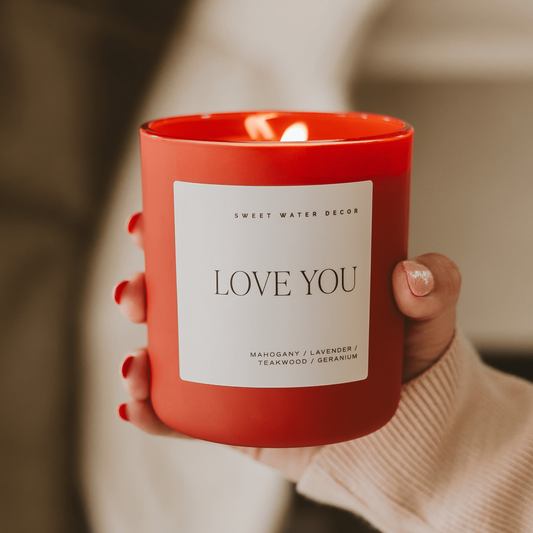 Sweet Water Decor-Love You Soy Candle (15 oz.)