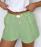 The Green Gingham Shorts (S-XL)