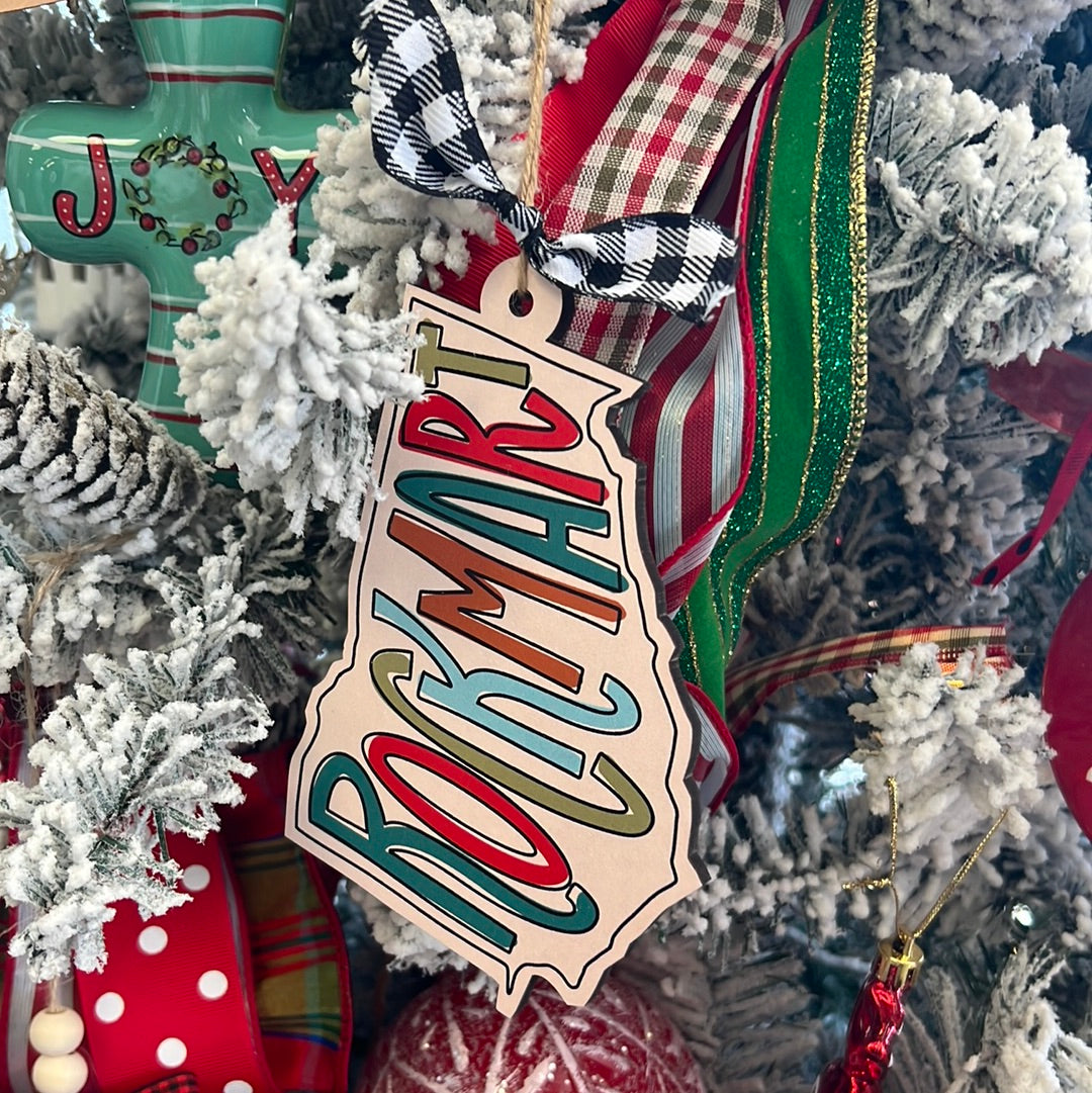 Rockmart Christmas Ornament