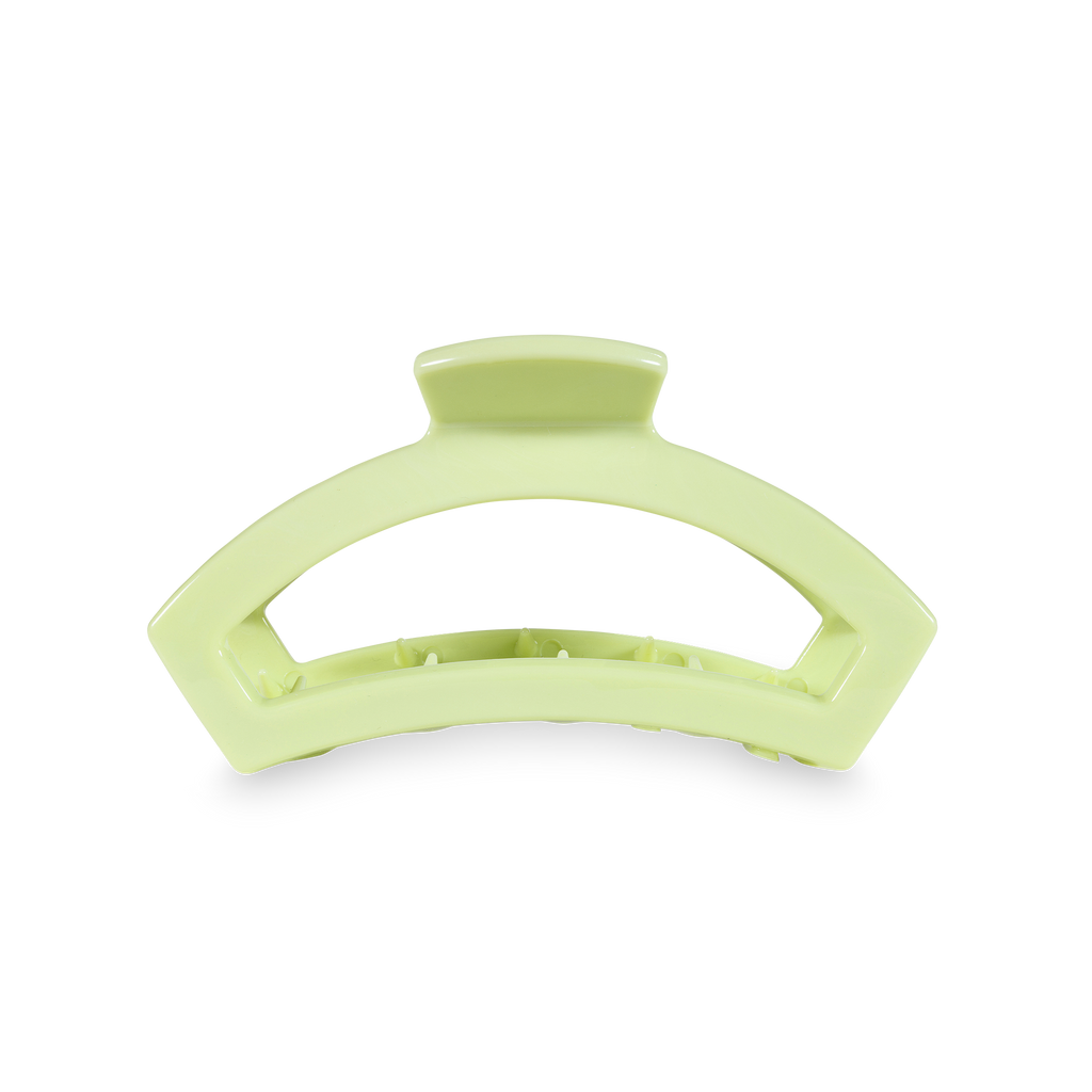 TELETIES - Open Hair Clip | Small | Aloe, There!