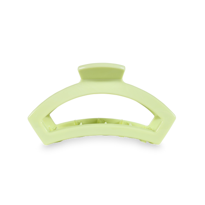 TELETIES - Open Hair Clip | Small | Aloe, There!