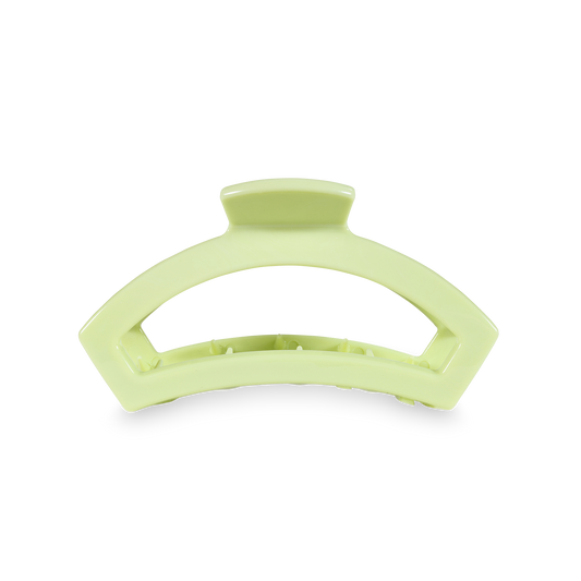 TELETIES - Open Hair Clip | Small | Aloe, There!