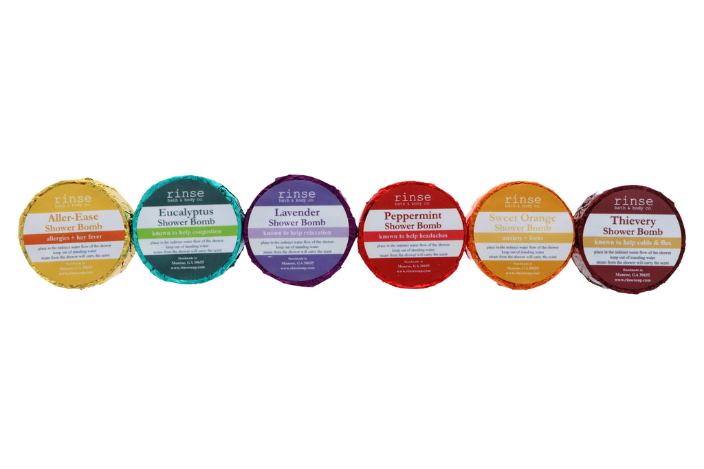 Rinse Bath & Body Shower Steamers (6 Scents)