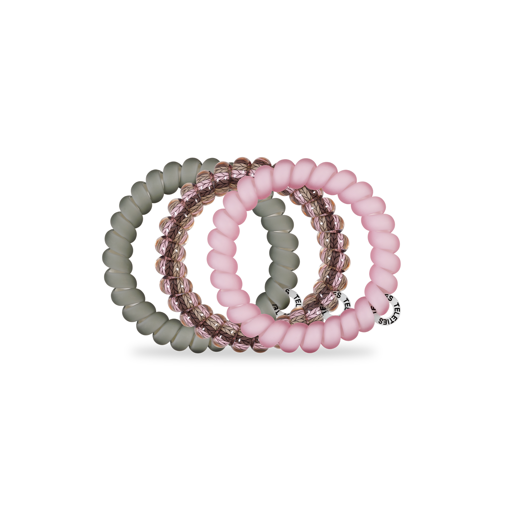 TELETIES - Spiral Hair Coils | Large | Sage It Ain't So Hair Ties