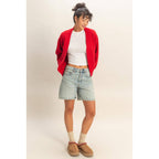 The Amy Oversized Textued Knit Cardigan Sweater (S-L)