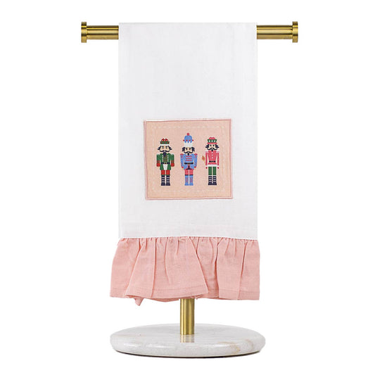 SALE! Nutcracker March Ruffle Hand Towel