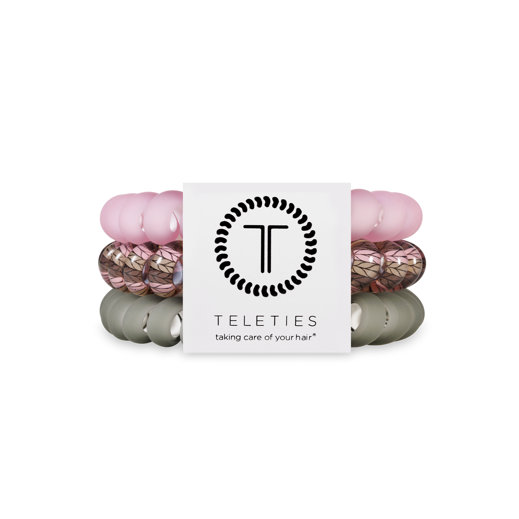 TELETIES - Spiral Hair Coils | Large | Sage It Ain't So Hair Ties