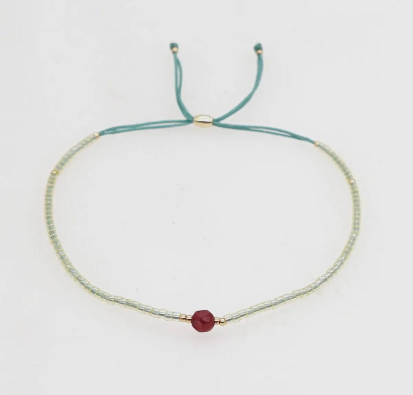 HAND-WOVEN RICE BEADS BRACELET