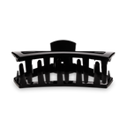 TELETIES - Open Hair Clip | Small | Jet Black