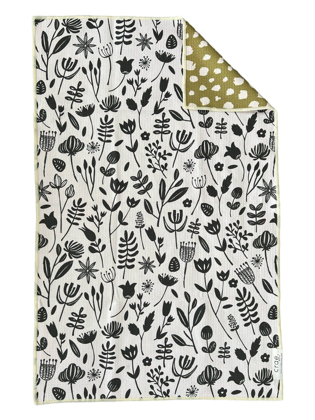 Crae.Home - Vintage Highway: Reversible Dish Towel