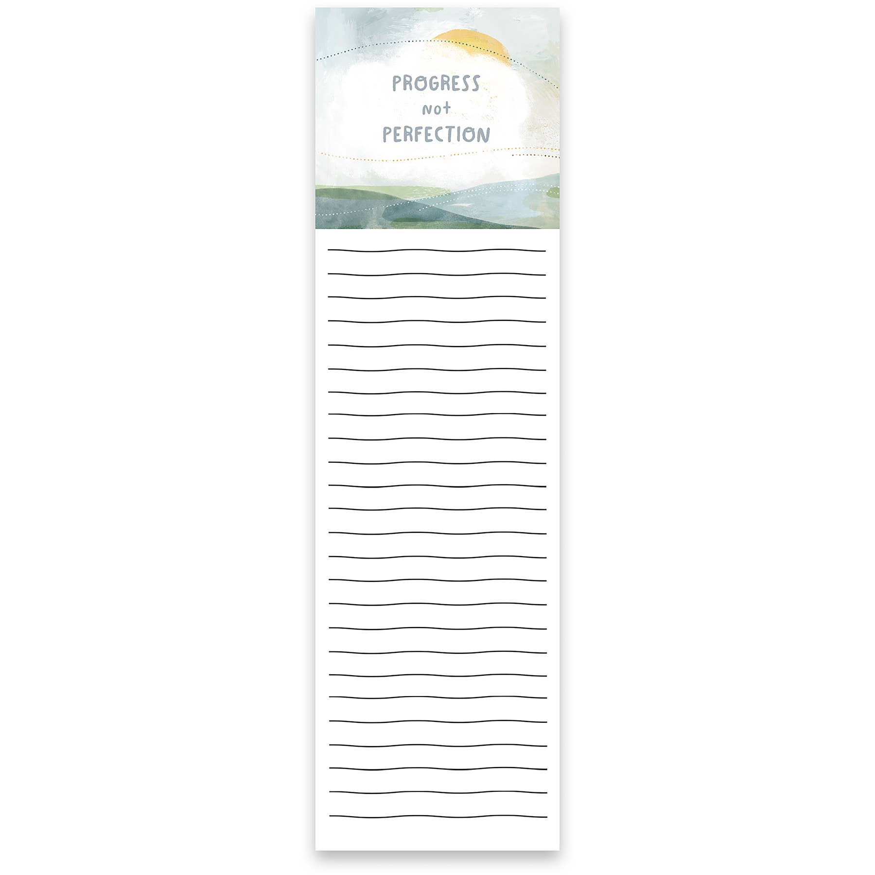 SALE! Progress Not Perfection List Pad