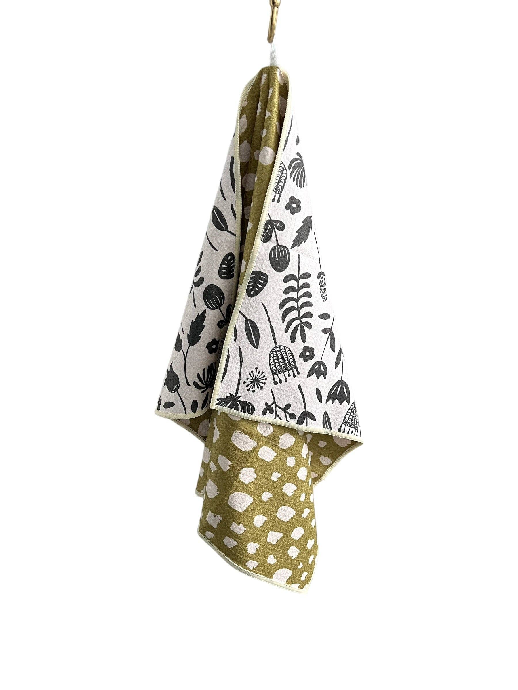 Crae.Home - Vintage Highway: Reversible Dish Towel