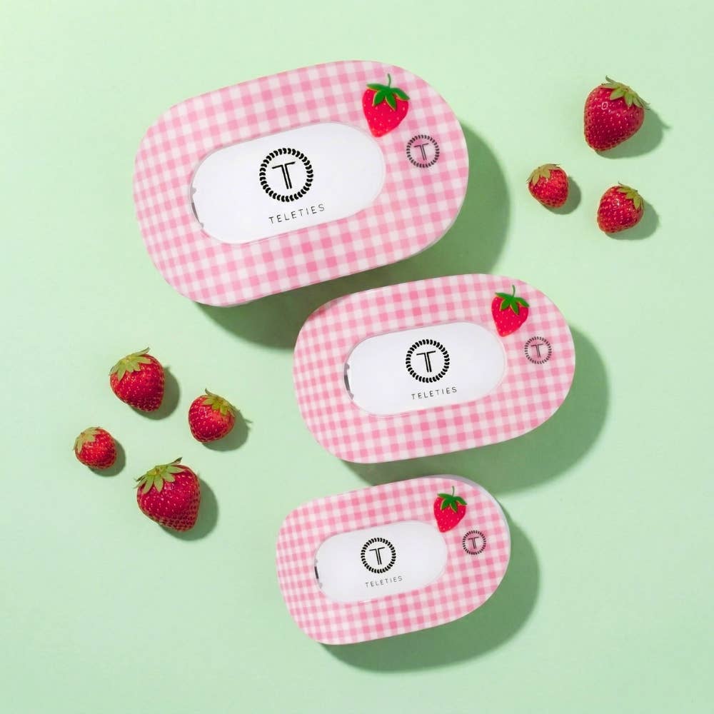 TELETIES - Flat Round Hair Clip | Large | Handpicked