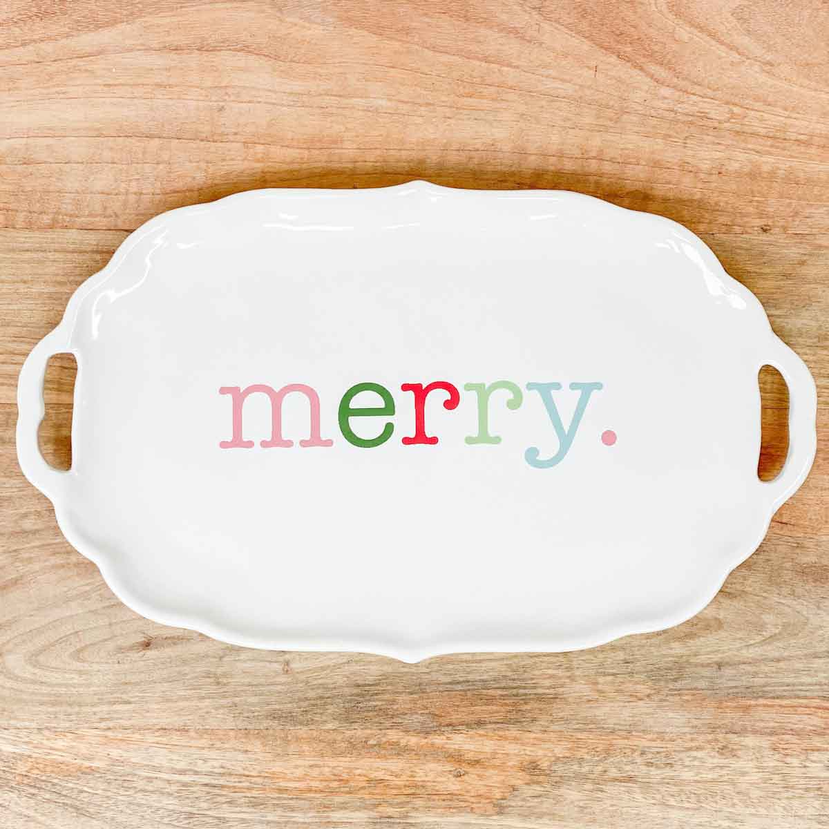 Merry Platter Dish