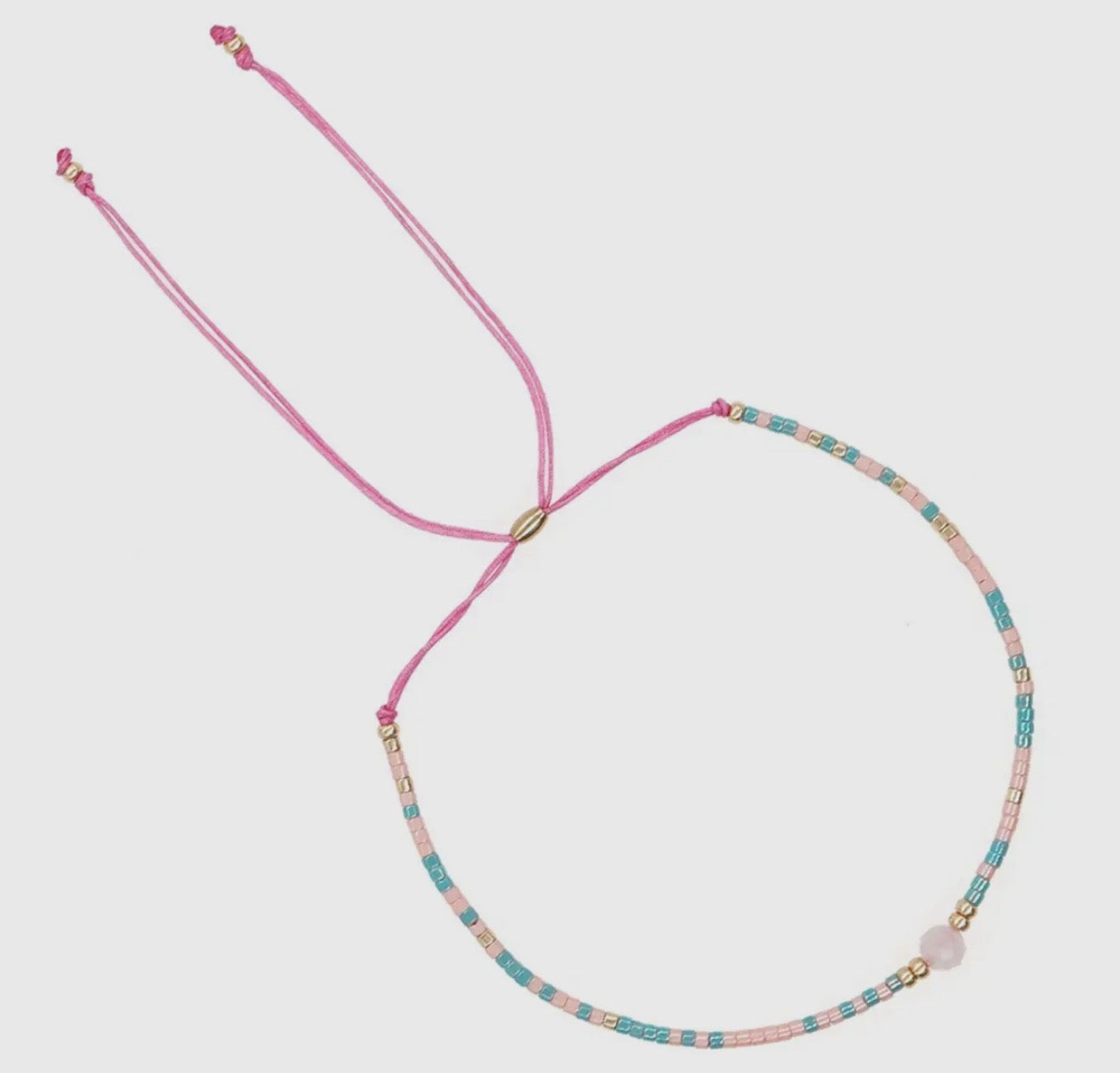 HAND-WOVEN RICE BEADS BRACELET