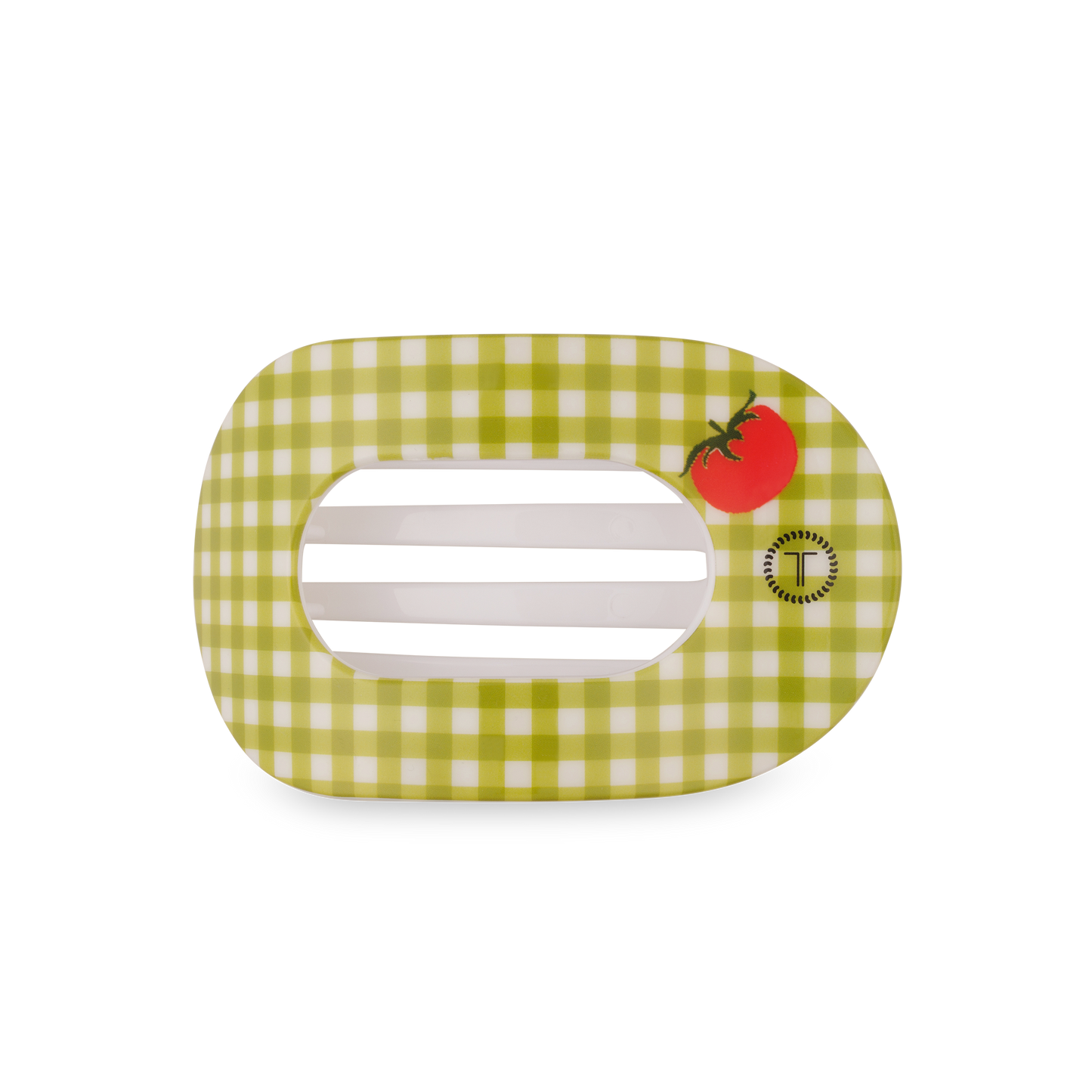 TELETIES - Flat Round Hair Clip | Medium | Locally Grown