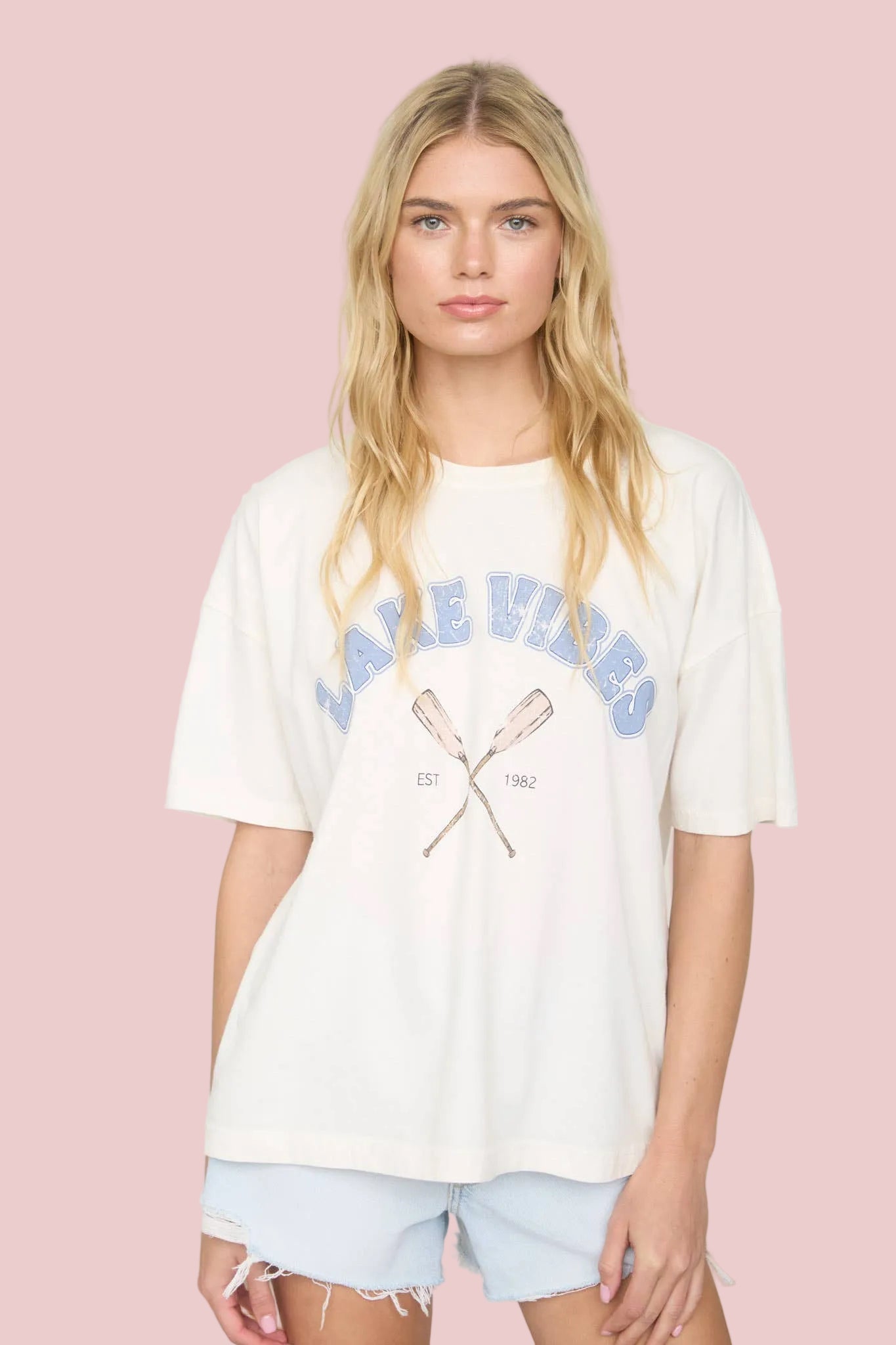 LAKE VIBES SHORT SLEEVE GRAPHIC T-SHIRT🚤 (S-L)