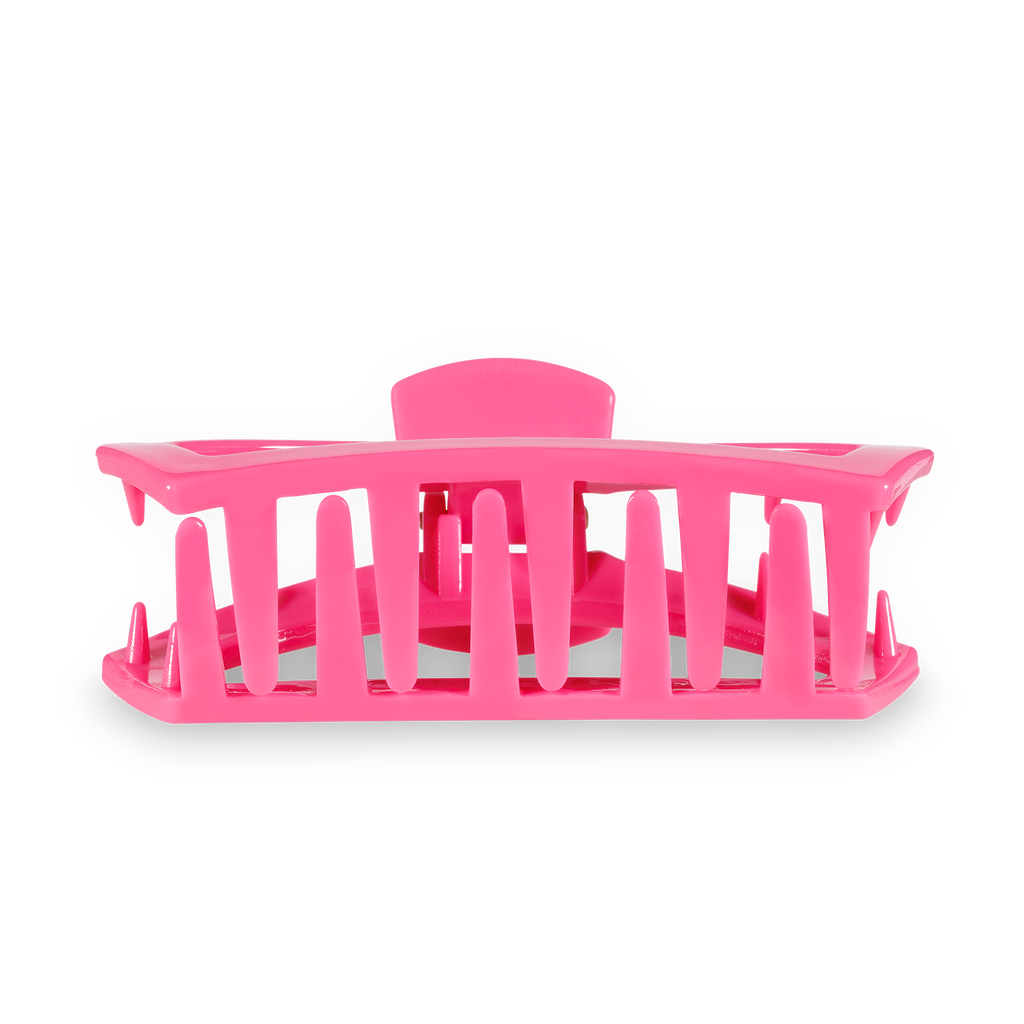 TELETIES - Open Hair Clip | Large | Paradise Pink