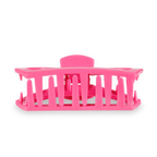 TELETIES - Open Hair Clip | Large | Paradise Pink