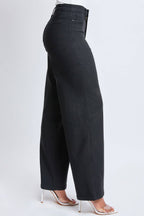 Black Hyperstretch High Rise Wide Leg Pants (S-XL)
