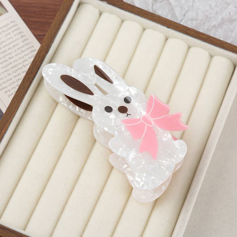 Bunny Rabbit Hair Clip (3 Colors)