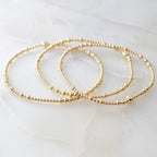 Gold Beaded Bracelet