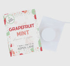 Grapefruit Mint Shower Steamer W/ Bag