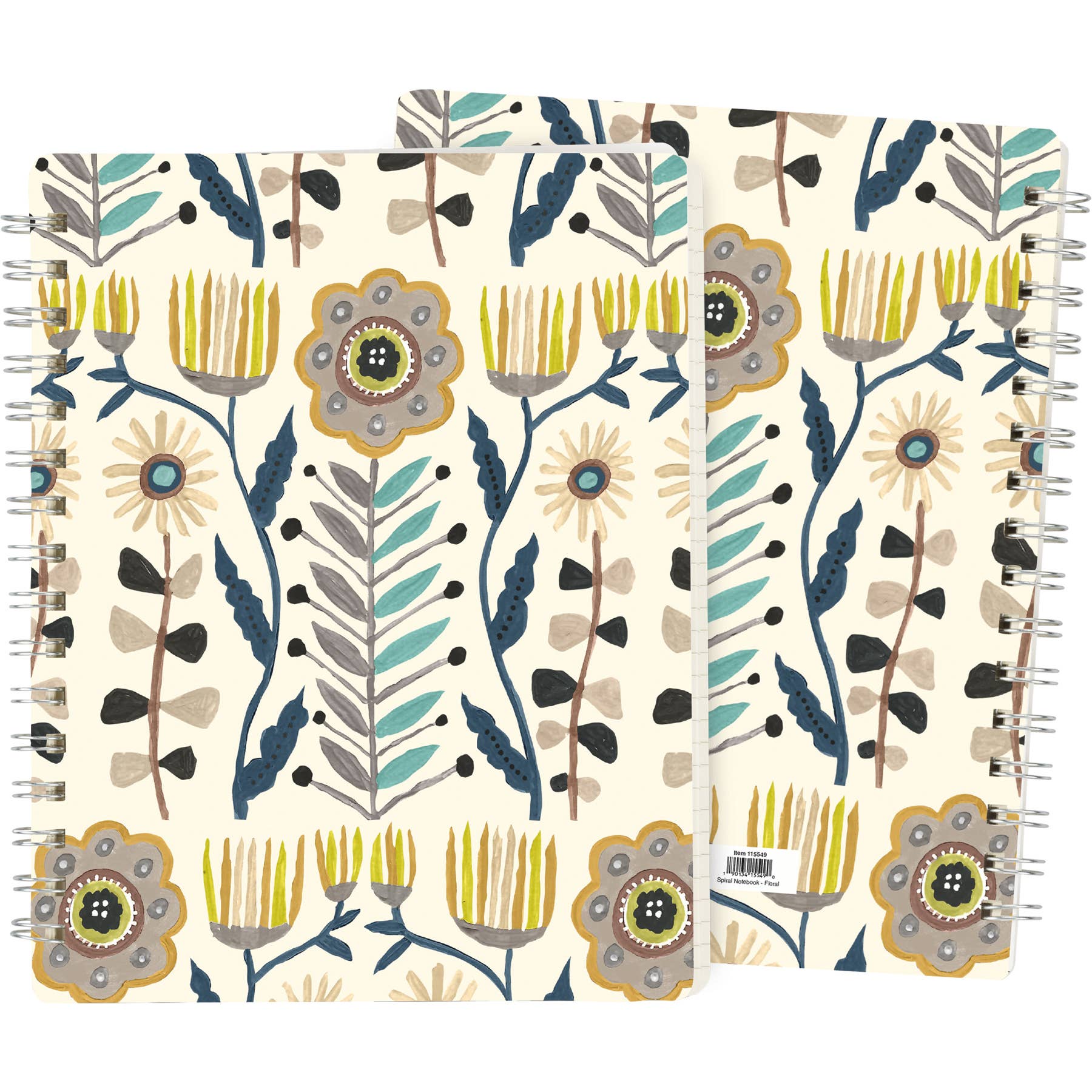 SALE! Floral Spiral Notebook