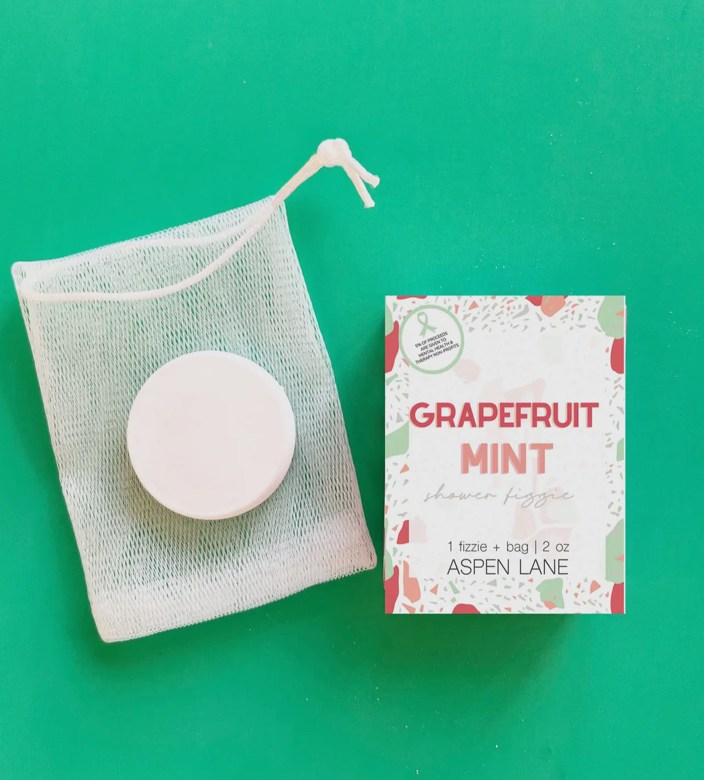 Grapefruit Mint Shower Steamer W/ Bag
