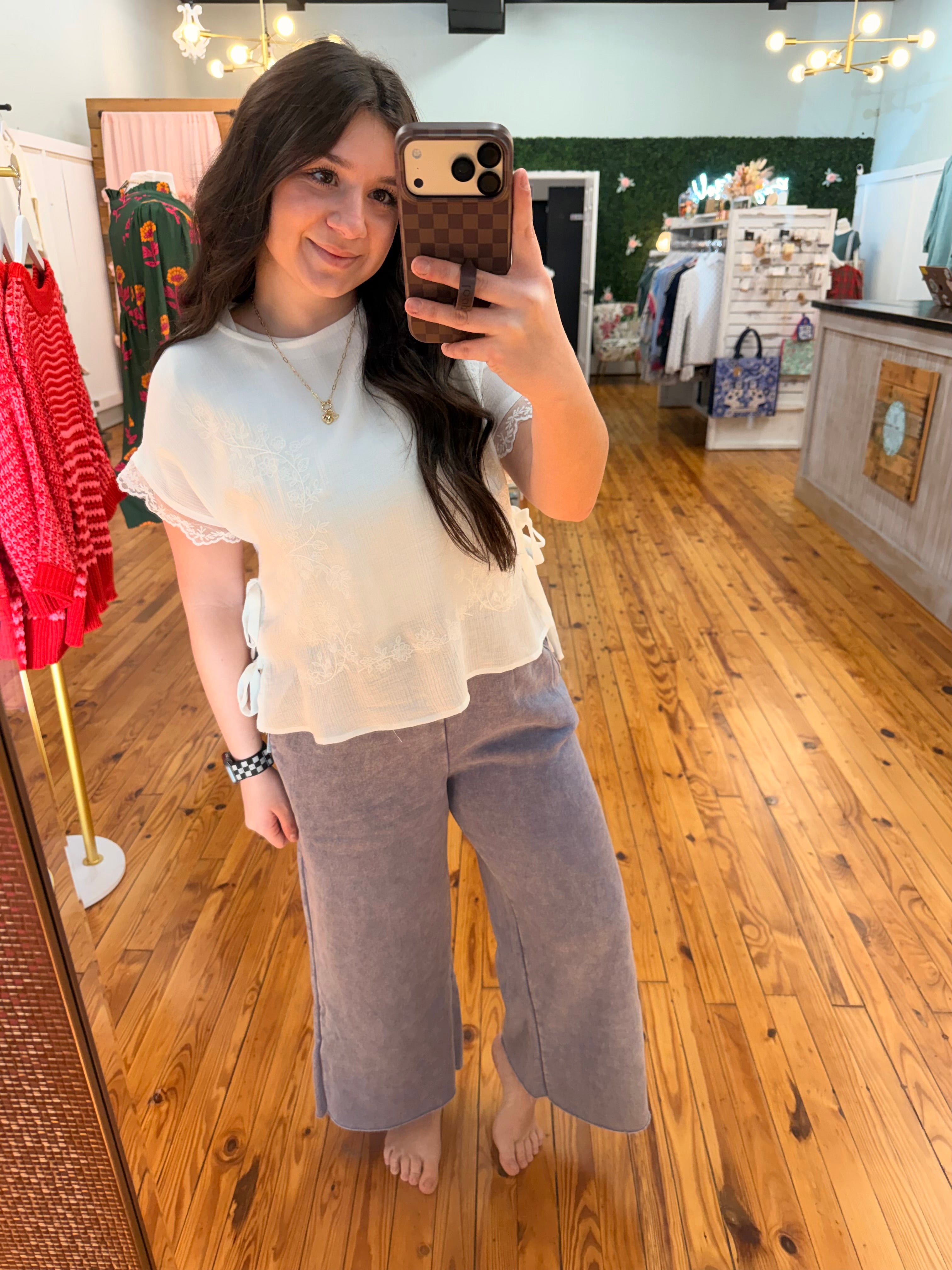 Comfy Acid Wash Boho Pants (S-L)(Multiple Colors)