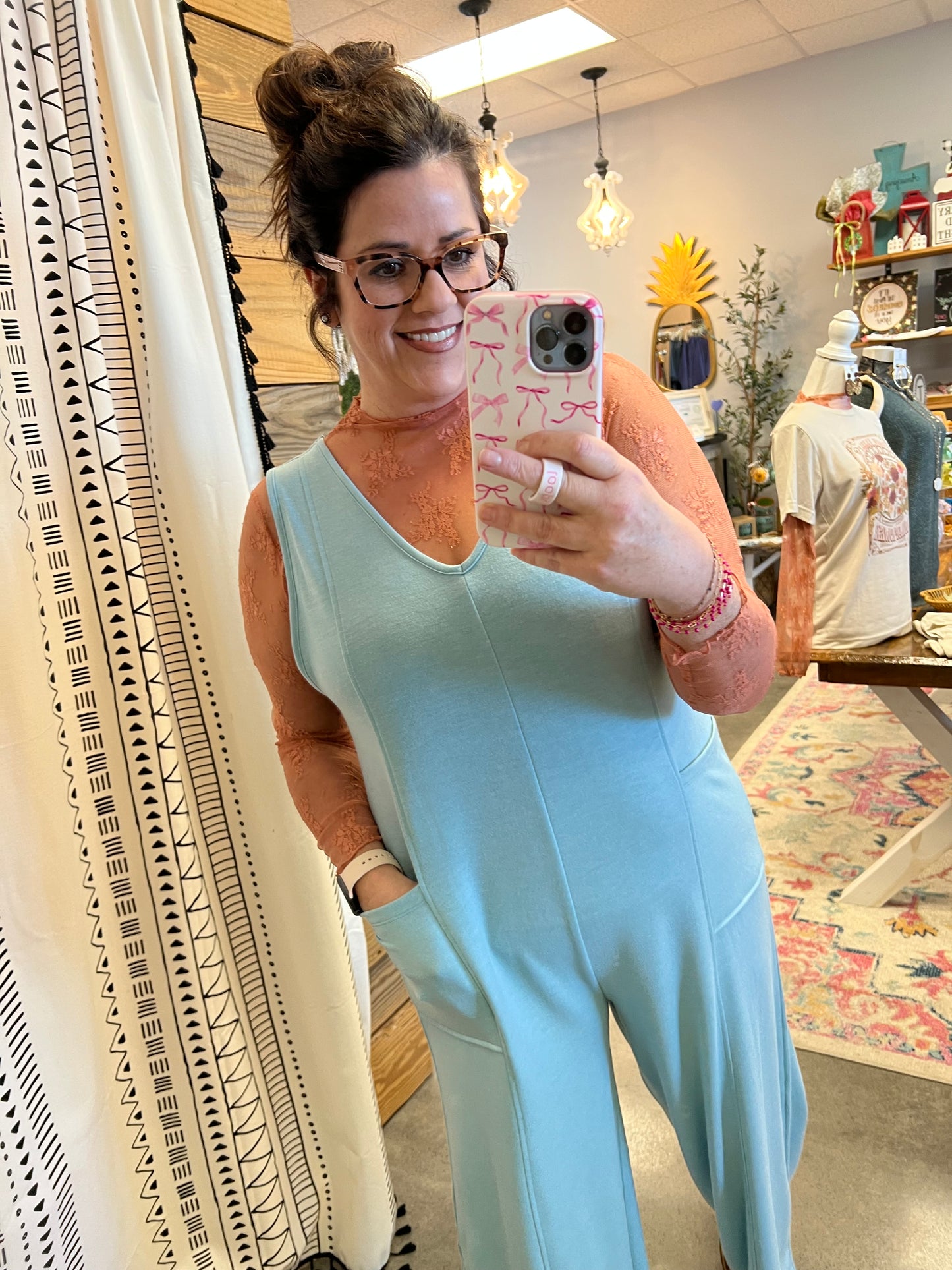 The June Jumpsuit (S-L)(Runs Big & Roomy)